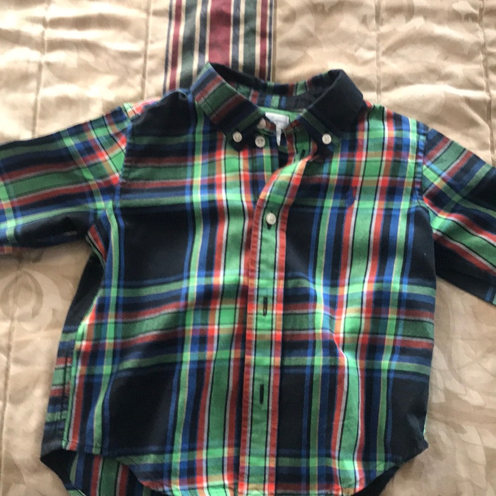 Flannel button down